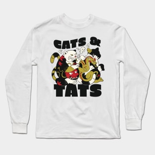 Cats And Tats P R t shirt Long Sleeve T-Shirt